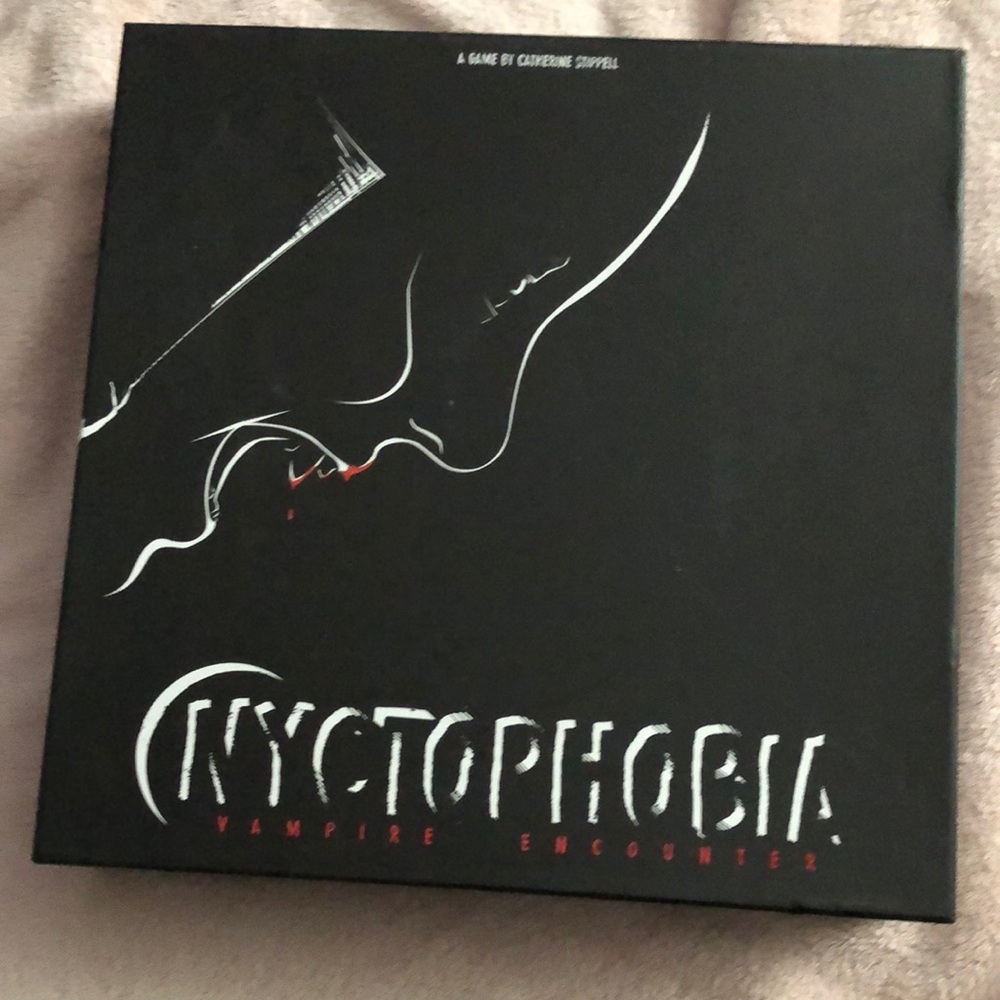 Nyctophobia Vampire Encounter Board Game - Black